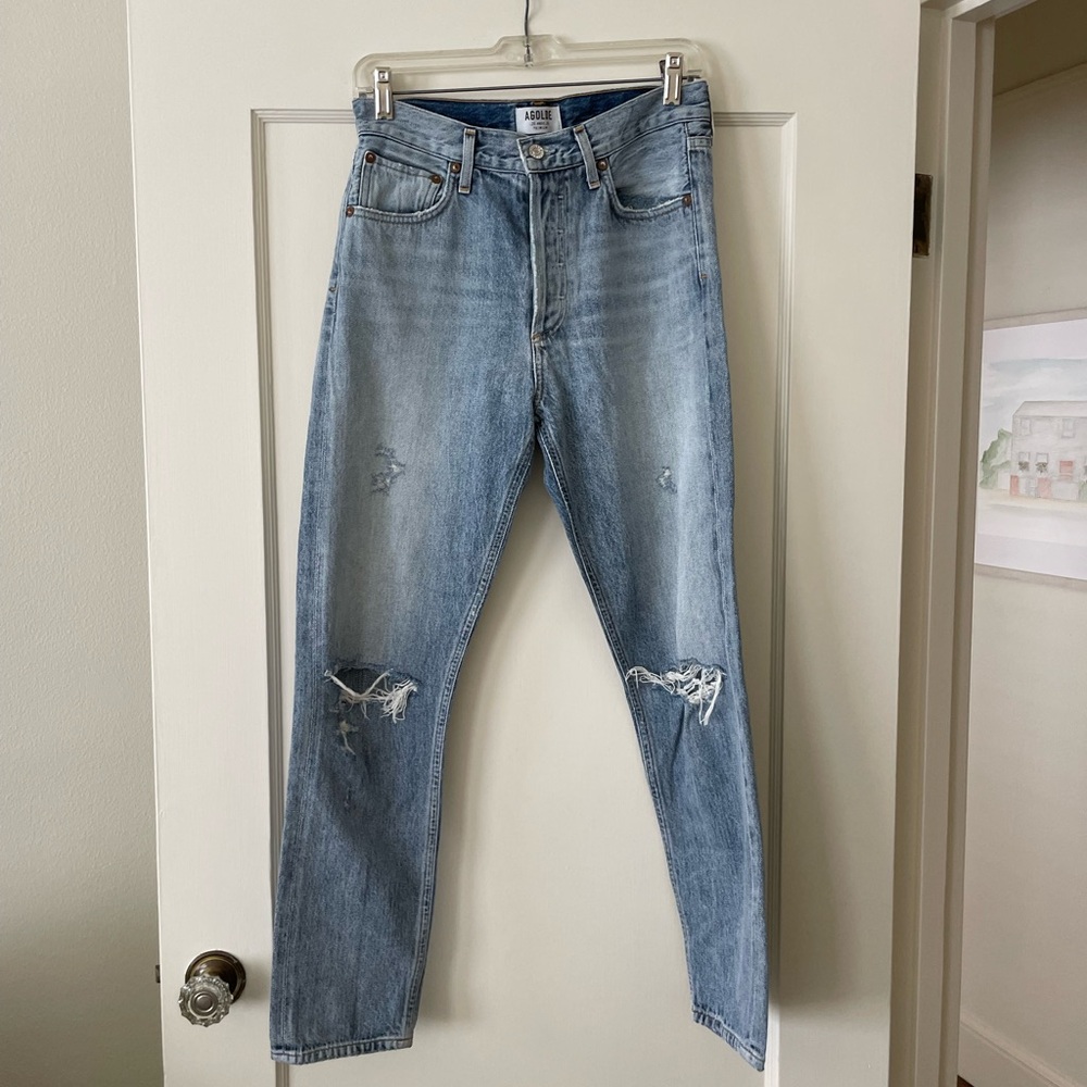 Agolde Distressed Denim